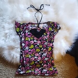 Vibrant Floral Kids Blouse
